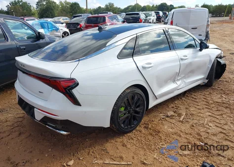 2026 Kia K5 Gt из США, поврежденный, VIN KNAG44J87T5397306